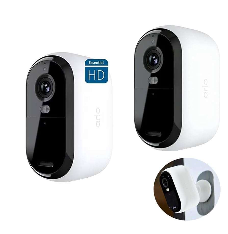 Amazon.com: Arlo 2 Pack Essential Spotlight Camera, Wireless